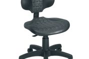 Jemini Factory Chair Polyurethane Black KF00197
