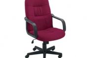 Jemini High Back Manager Chair Claret