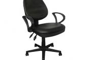 Impress Leather Faced Operator Chair