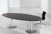 Fantoni Mèta 45 oval meeting table