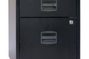 Bisley A4 Mobile Home Filer 2 Drawer Black BY31012
