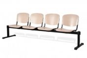 Four Seater Bench in Beech