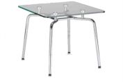 Hello! Clear Glass Table