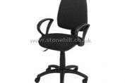 Jemini High Back Operator Chair Charcoal