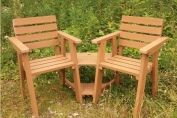 Thames Companion Seats - Recycled Plastic Wood
