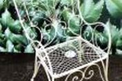 Metal Filigree Chairs