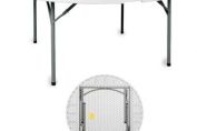 09010 - 6ft Round Event Folding Trestle Table