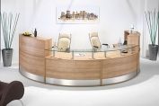 Curved Reception Counter