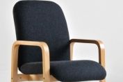 Yealm Fabric Reception Seating (double arms)