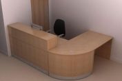 Reception Curve Main Furniture