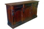 Traditional Style Mahogany Sideboard - 3 Door