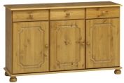Richmond Pine 3 Door 3 Drawer Sideboard