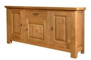 Sarlat Oak Sideboard 3 door 1 drawer 72410
