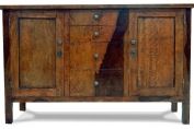 MANGO WOOD TIGER SIDEBOARD WITH 2 DOORS & 8 DRAWERS