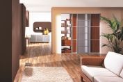 Living room sliding doors system