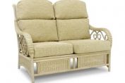 Windsor Opal Wash Cane 2 Seater Conservatory Sofa