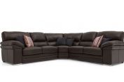 Aldo Leather Corner Sofa