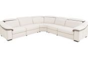 Natuzzi Editions Parma Corner Sofa With 1 Power Recliner