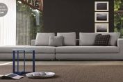 Dolcetta Chaise Longue - Pearl Grey