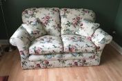 Fabric rose sofa