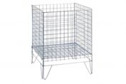Dump Bin Flat Folding Steel 24x24inch