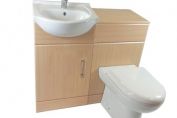 Beech 950mm Combo Bathroom Vanity Unit