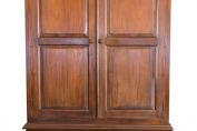 Boston 2 Drawer Mahogany Wardrobe (KD)