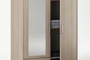 BRF004: 2 Door, 3 Drawer Wardrobe