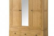 Avon Oak Gents Triple Wardrobe