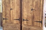 Wardrobe with two drawers