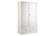 Annecy Double Wardrobe with 2 Drawers