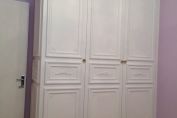 Decorative Panelled Wardrobe With Motifs