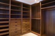 Walnut Walk in Wardrobe
