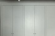 White bedroom wardrobe