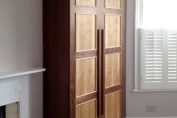 Wooden wardrobe