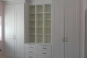 White wardrobe