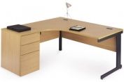 1400mm Crescent Workstation
