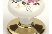 Gainsborough Hardware Chelsea Bright Gold Porcelain Door Knob Gainsborough Hardware Chelsea Bright Gold Porcelain Door Knob