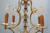 STYLISH FRENCH 4 BRANCH CRYSTAL CHANDELIER