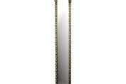 Antique Silver Full Length Slim Wall Mirror
