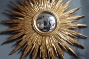 1950's Belgian sunburst mirror