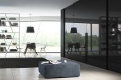 Glass sliding doors