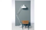 DOME FLOOR LAMP (WHITE)